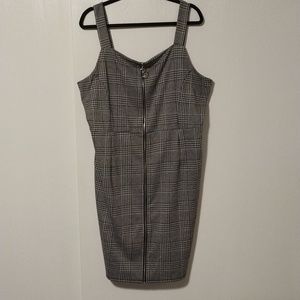 🫶Full Circle Trends 2X black and gray sleeveless dress